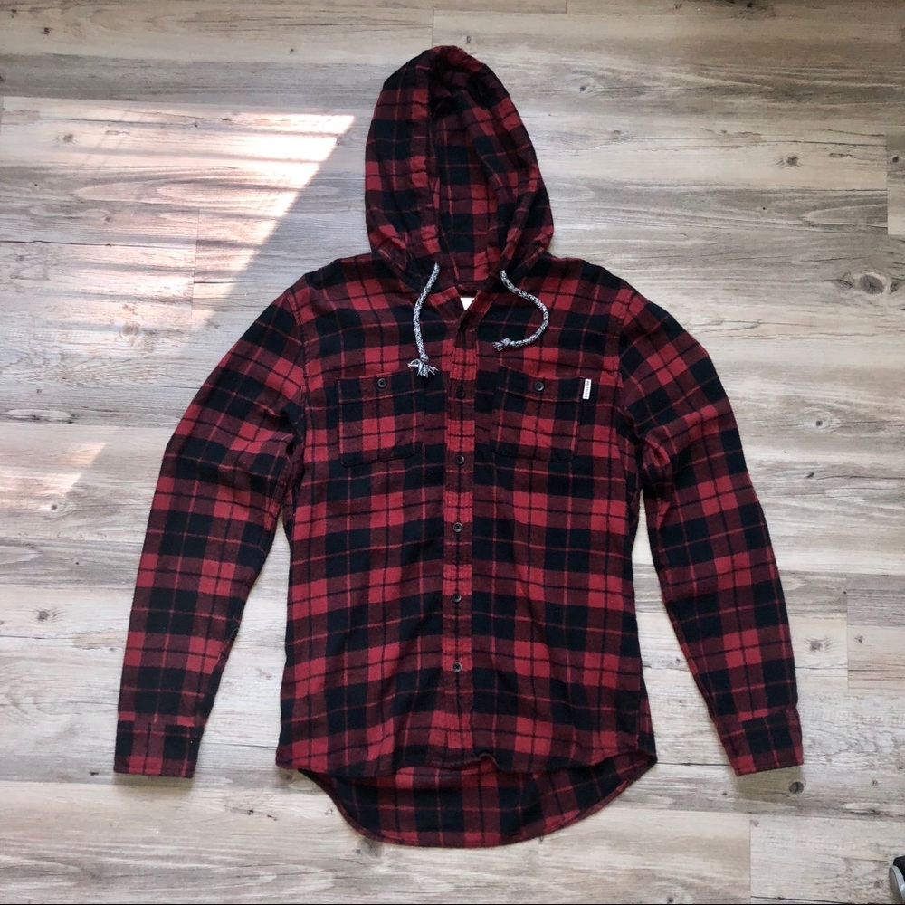 Hollister button down Hoodie